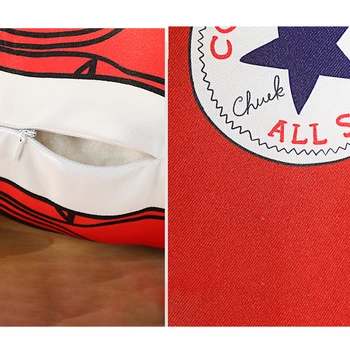 1 vnt. 55-60cm Mielas snkrs pliušas pagalvės animacinių filmų AJ Krepšinio bateliai pliušas pagalvės creativ kūdikių lėlės gimtadienio/Kalėdų dovana, žaislai