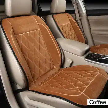12V 32W Universaliųjų Automobilių Elektros Šildomos Sėdynės Pagalvėlė Padengti Žiemą Šilčiau Šildymo kilimėlis Anti-slip Padengti Peugeot 206 Seat Altea