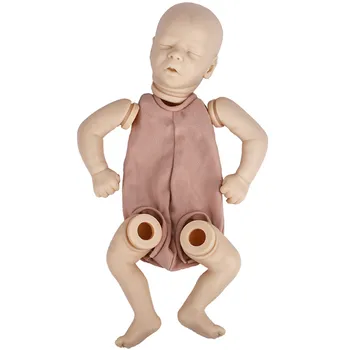 17inch Unpainted Nebaigtų Lėlės Reborn Baby Doll Rinkiniai Žaislas Minkštas Rankas Dalys 