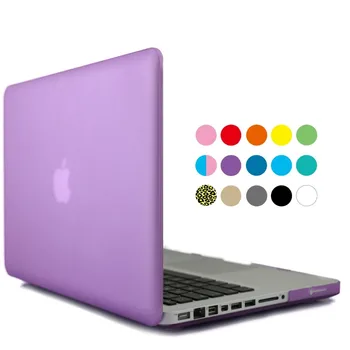 2 in 1 Minkšta Liesti Plastiko kietas lukštas, Atveju Dangtelis ir Klaviatūra Viršelis Macbook Pro 13