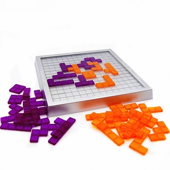 2021 Kūdikių Tetris, Dėlionės, Žaislų, Spalvingos Dėlionės Valdybos Vaikai Vaikai Magination Intelektinės Švietimo Žaislai Vaikams Dovanų
