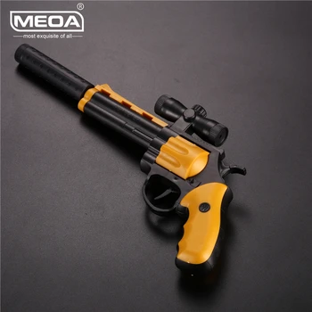 25*11,5 cm Lauke Shooter, Žaisti Žaislinius Šautuvus Berniukų Asamblėjos Revolveris Pistoletas Blokai Žaislas 