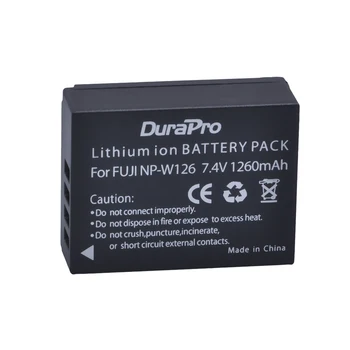 2X 1260mAh NP-W126 NP W126 Kamera Li-ion Baterija + LCD USB Dual Kroviklis Fuji HS50 HS35 HS33 HS30EXR XA1 XE1 X-Pro1 XM1 X-T10