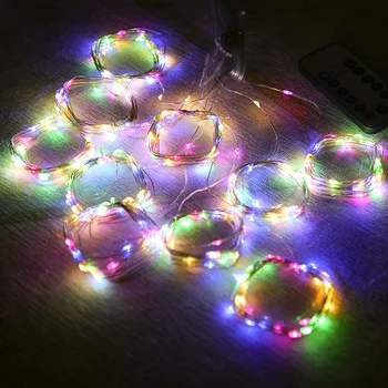 3m LED pasakų žibintai girliandą Nuotolinio valdymo užuolaidų string žibintai Namų puošybai miegamojo langas Kalėdų vakarėlį Atostogų apšvietimas