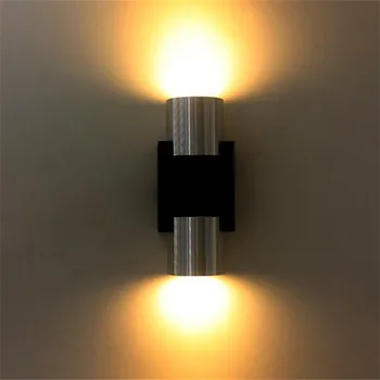 3W/6W Lampada LED Aliuminis Sieninis Žibintas Geležinkelio Projektas, LED Sienos Lempos Naktiniai Kambarys Miegamasis Sieniniai Šviestuvai Menų NR-99