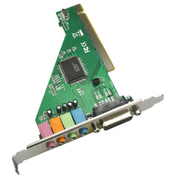 4.1 CH CMI8738 DLS Elektroninių PCI Uosto HIFI Praktines Desktop PC Kompiuteris Stereo Garso Vidaus Chipset Garso plokštė