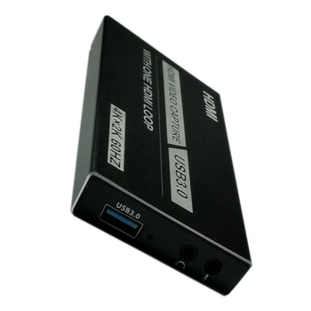 4K HDMI Žaidimo Video Capture Card USB3.0 1080P Grabber HDMI Dongle Užfiksuoti Kortelės OBS Žaidimas Užfiksuoti Kortelės Gyventi