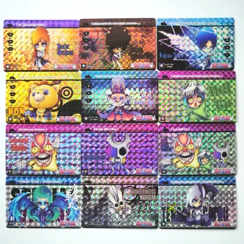 54pcs/set BALINIMO Q Versija Žaislai Pomėgiai, Hobis Kolekcionuojamų Žaidimas Kolekcija Anime Korteles