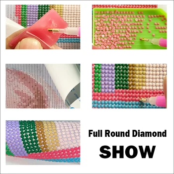 5D Kvadratinių/Apvalus Deimantas Siuvinėjimo Delfinų Gyvūnų Modelius Diamond Mozaikos pardavimas 