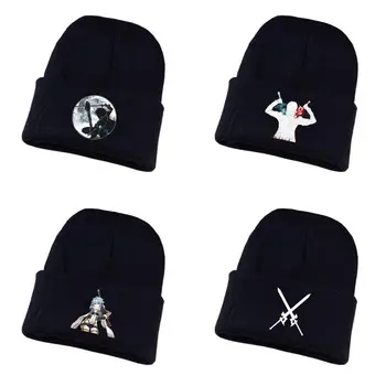Anime Kardas Meno Internete Megzti skrybėlę Cosplay skrybėlę Unisex Spausdinti Suaugusiųjų Atsitiktinis Medvilnės skrybėlę paaugliams žiemos Megzti Dangtelis