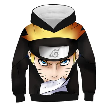 Anime Naruto Hoodies Mados Streetwear Pora Kailis Animacinių Filmų Sasuke Japonija Unisex Hoodies Paauglių Mergaičių Rudens Žiemos Megztinis Viršų