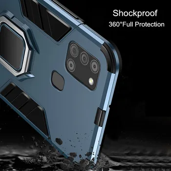 Atsparus smūgiams Šarvai Atveju OnePlus 8T 8 7T 7 Pro 6T Anti Shock Magnetas Shell Atveju Padengti OnePlus Nord N100 N10 Poveikio Bamperis