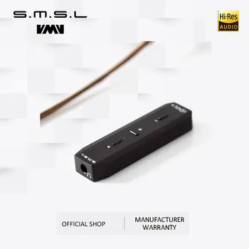 Atstumas SMSL IDOL+ Mini Ausinių Stiprintuvo USB Garso Nešiojamų VPK MAX97220A Tinka Labiausiai Ausines Micro USB 24bit/192KHZ