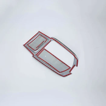 Auto aksesuarai, vidinės pavaros skydelio dangtelį 3pcs imitacija anglies pluošto Automobilių Optikos reikmenys 