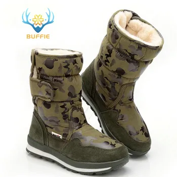 Bateliai Vyrai žieminiai šilti batai kamufliažas snowboot mažo dydžio, didelių pėdų populiarus naujo dizaino kailio vidpadis vyrų stiliaus nemokamas pristatymas 41