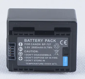 Baterija Canon BP-709, BP-718, BP-727, BP709, BP718, BP727