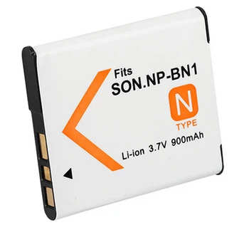 Baterija + Kroviklis Sony NP-BN1, NPBN1, NP-BN, NPBN LIČIO-JONŲ N Tipo