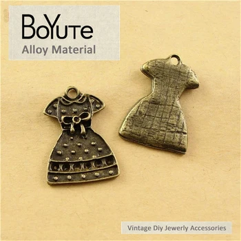 BoYuTe (60 Vnt/Daug) 23*16MM Antikvariniai Bronzos Padengti Cinko Lydinio Medžiagos, Pakabukai Pakabukas 