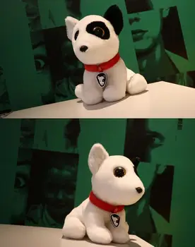 Candice guo pliušinis žaislas įdaryti lėlės animacinių filmų gyvūnų triušis Britannia Smulkus kiškių Bull Terjeras šuo siamo kačių Kalėdų dovana 1pc