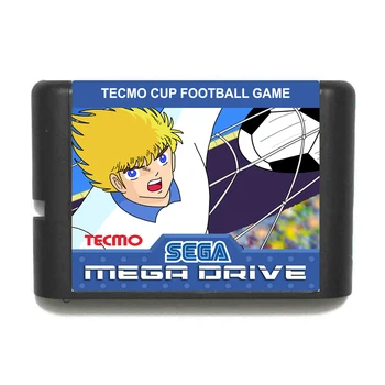 Captain Tsubasa (Tecmo Taurės Futbolo) 16 bitų MD Žaidimo Kortelės Sega Mega Drive Genesis