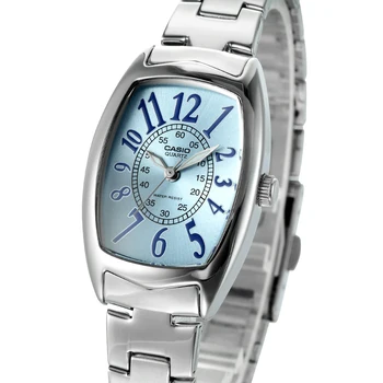 CASIO klasikiniai MOTERIŠKI Laikrodžiai Garsaus Prekės ženklo Ponios Kvarco Moterų Watch Laikrodis Karšto Pardavimo Datą Dieną elegantiškas LTP-1208D-2B
