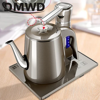 DMWD Namo Elektros Visiškai automatinis Virdulys arbatinukas nustatyti 0.8 L nerūdijančio plieno saugos auto-off Vandens Dozatorius samovar Siurbimo viryklė
