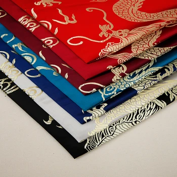 Dragon modelio drabužių audinio brokatas žakardo šilko audiniai, medžiagos, siuvimo cheongsam kimono ir maišelis