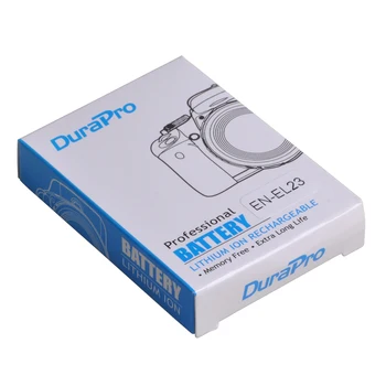 DuraPro LT-EL23 LT EL23 1850mAh 3.8 V Li-ion Akumuliatorius + LCD USB Kroviklis skirtas Nikon COOLPIX P600 S810c P900 P610 Fotoaparatas