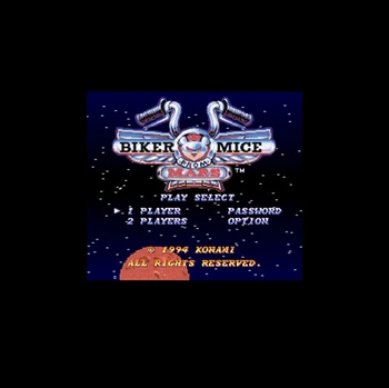 Dviratininkas Pelių Iš Marso NTSC Versija, 16 Bitų 46 Pin Didelis, Pilkos spalvos Žaidimo Kortelės JAV Žaidėjų
