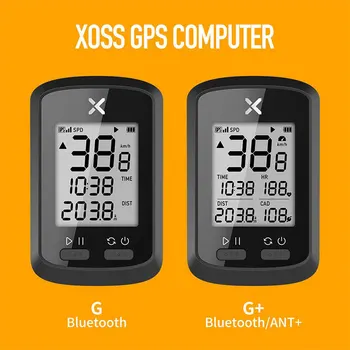 Dviračio Kompiuteris XOSS G+ GPS Chronometras Laikiklis Pratęsimo Belaidžio ryšio Greitis Jojimo Spidometras Odometras Kelių Dviratį MTB 