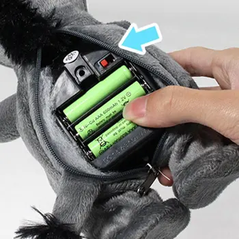 Elektroninių Interaktyvūs Žaislai Mielas Elektros Balso Įrašymo Donkey Juda Kalbėti Ir Vaikščioti Donkey Žaislai, Gimtadienio Dovanos Vaikams