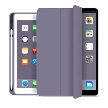 Fo r iPad 3 Oro 10.5 Atveju A2123/A2152/A2153/A2154 PU Odos Silikono Smart Cover iPad Pro 10.5 Atveju su Pieštukas Turėtojas