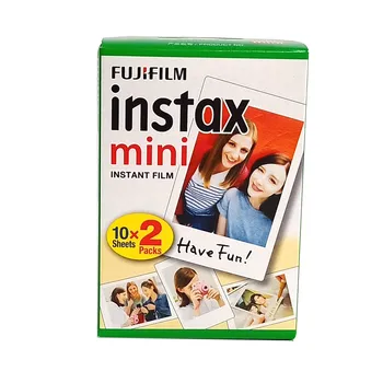 Fujifilm Instax Mini Kino 10 - 100 Lapų, 3 Colių Baltos spalvos Šoniniai Foto Popieriaus Polaroid FUJI Momentinių Mini LiPlay 11 9 8 70 90 Fotoaparatas