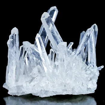 Gamtos Himalaya Kvarco Kristalo Grupių Roko Akmenys, Mineraliniai Reiki Healing Egzempliorių Namuose, Deco