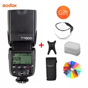 Godox TT600 2.4 G Belaidė GN60 Master/Slave Fotoaparato Blykstė Speedlite Canon Nikon 