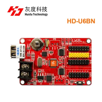 HD2018 Huidu HD-U6A U60 U63 U64 U6BN usb prievado huidu nespalvoti ledcontroller paramos vieną spalvą p10 led moduliai