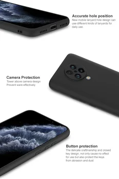 Imak Ultra Plonas Micro Matinio TPU Case for Xiaomi Redmi K30 Ultra TPU Padengti priešslydžio sistema Anti-pirštų atspaudų