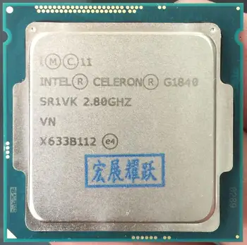 Intel Celeron Procesorius G1840 (2M Cache, 2.80 GHz) LGA1150 Dual-Core veikia Desktop Procesorius