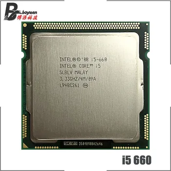 Intel Core i5-660 i5 660 3.3 GHz, Dual-Core CPU Procesorius 4M 73W LGA 1156