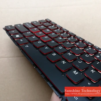 JAV apšvietimu Naujo nešiojamojo kompiuterio klaviatūra Lenovo 14 14ISK Y40-70 Y40-80 Y41-70 anglų juoda