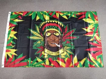 Johnin BOB Marley Reggae Rasta Hipių Grupė pats laikas 420 kažkur Indijos dūmų Vėliava Baras Šalies Muzikos Festivalis Tatuiruotė Parduotuvė