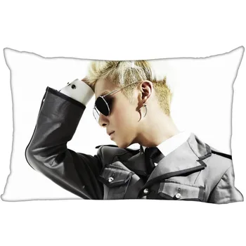 Karšto KPOP SHINee Kim Jonghyun Užvalkalas Dekoratyvinis PillowCover Užtrauktukas Užvalkalai Satino Pasirinktinis vaizdo dydis daugiau