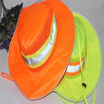Karšto Pardavimo Reguliuojamas Lauko Atspindintis Saugos Skrybėlę Apsaugos Nuo Saulės Pavėsyje Skrybėlę Darbo Saugos Šalmas Fluoresceino Žvejų Skrybėlę