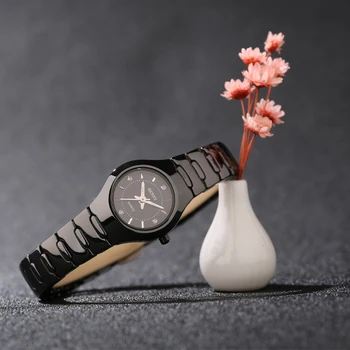 Keramikos laikrodžiai Prekės ženklo žiūrėti Porą Naują Atvykimo Prabanga Relogio masculino kol saati Vyrų relogio masculino laikrodis 2322M