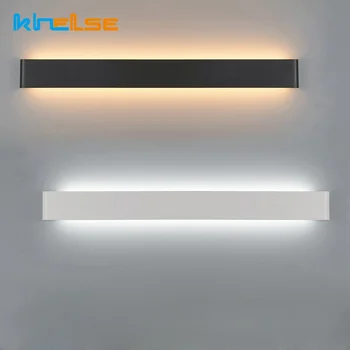 Khelse Šalia LED Siena Lempos, Modernus Minimalistinio Veidrodis Kambarį Trapų Lampara De Sumalti Apšvietimas Aliuminio 6W Miegamasis Šviesos