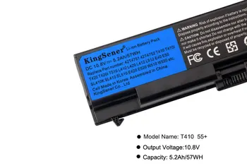 KingSener Nešiojamas Baterija Lenovo ThinkPad SL410 SL410K SL510 E40 E50 E420 T510 W510 L412 T420 T410 T510 L510 L420 L521 55+