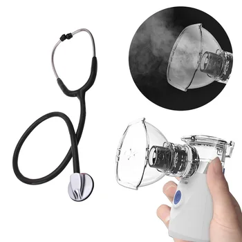 Kišeninis Nešiojamas Įkvėpti Ultragarso Inhaliatorių Inalador Nebulizador Vaikų, Suaugusiųjų Automizer Medicinos Stetoskopas Adultos Vaikai
