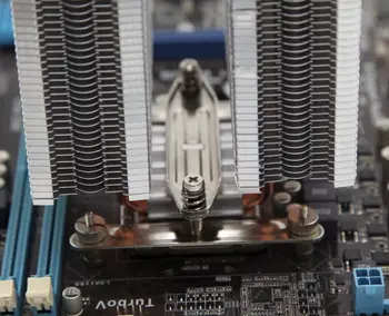KOOLASON Intel AMD 115x 1366 AM3 Vario 6 Šilumos Vamzdžio Kompiuterio CPU Aušintuvo Pasyvus Išjungti Ventiliatoriaus Aušinimo Thermotube Radiatorius