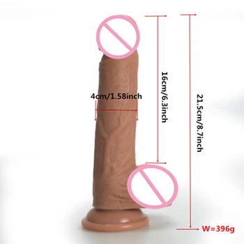 Kūnas Tikroviškas Dildo su siurbtuko Dirbtinės Varpos Dildo Vibratorius Suaugusiųjų Sekso Žaislai Moterims Masturbacija Modeliavimas Dildo