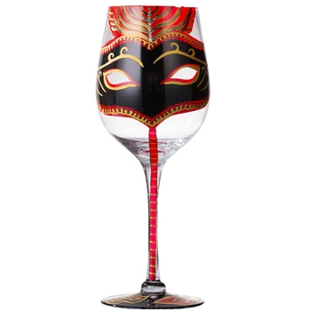 Kūrybos Rankomis dažyti Vyno taurė taurė Šampano taurės flute Stiklo, Krištolo taures Bar Hotel šalies Geriamojo ware vestuvių namų dekoro